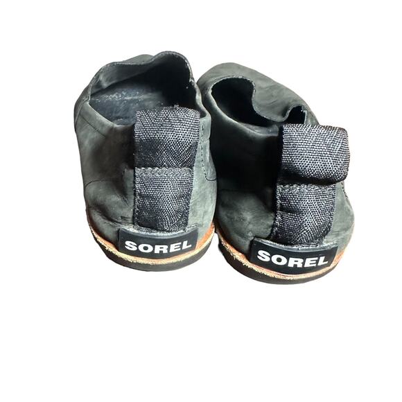 Sorel Black Ella Slip-On Shoes Sz 10 M Round Toe Comfort Flats Loafer - Picture 4 of 11